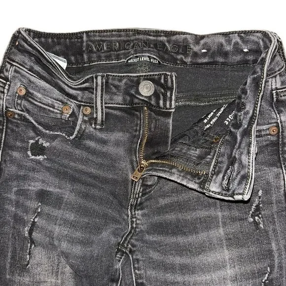 American Eagle Black Jean 26x28 Next Level Flex - Picture 6 of 8
